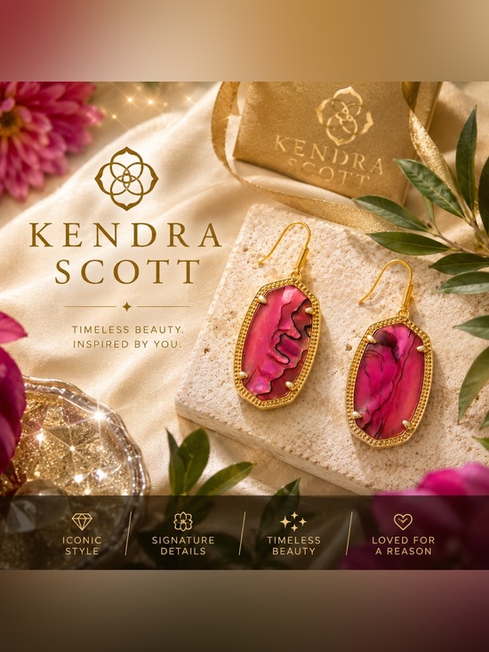 Kendra Scott Jewelry - Kendra Scott Elle Drop Earrings in Azalea Illusion